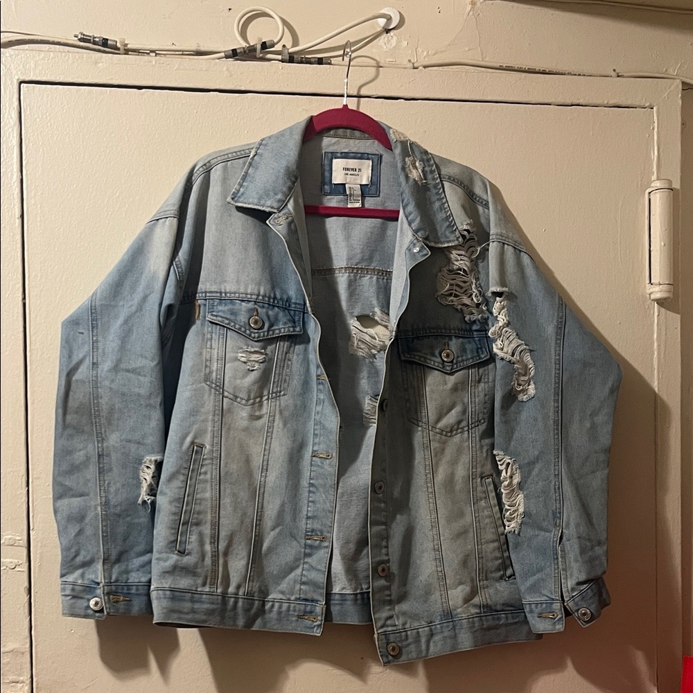 Forever 21 Light Blue Denim Jacket